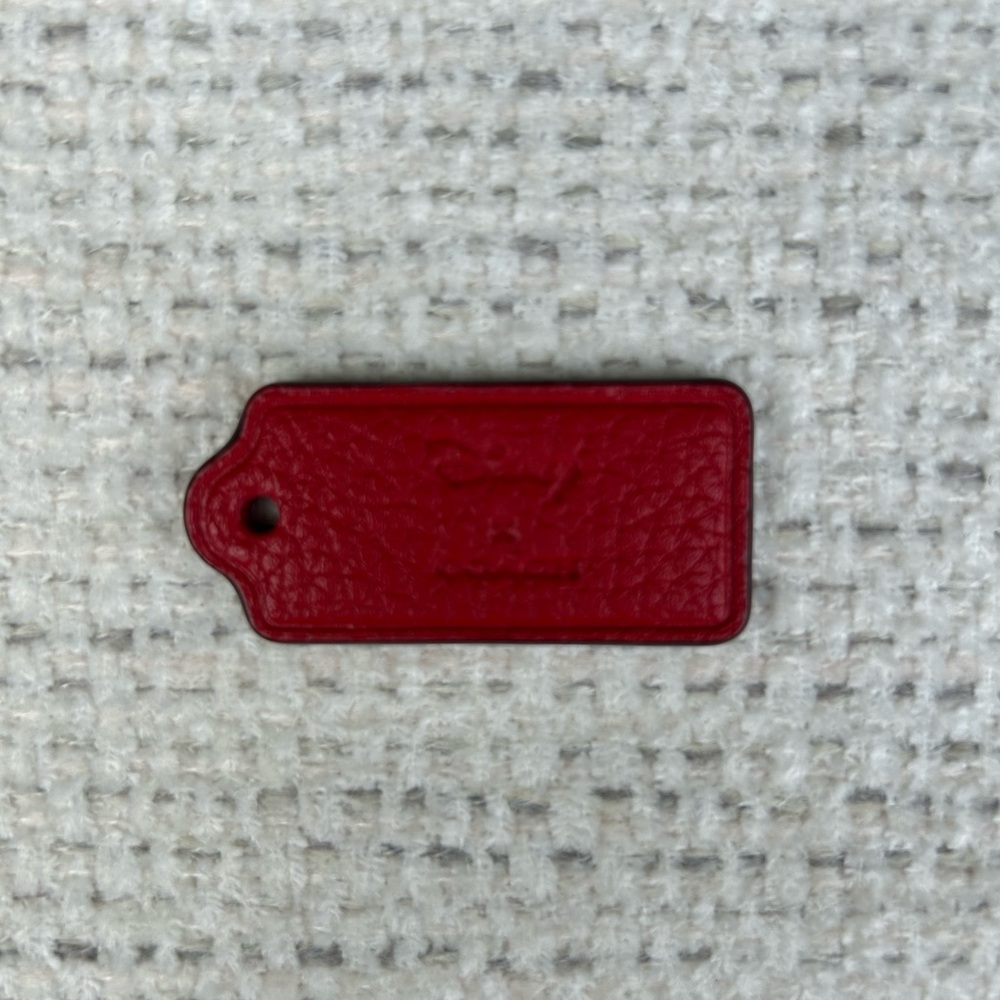 Coach Red Disney Tag